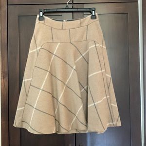 ZARA plaid winter skirt size XS excellent condition
